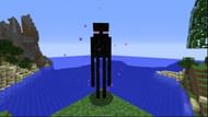 An Enderman in Minecraft Enter caption